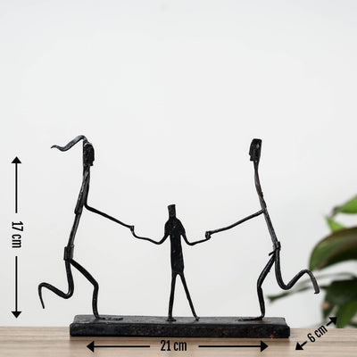Bastar Tribal Wrought Iron Home Decor