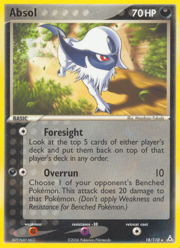 Absol - 18/110 - Rare