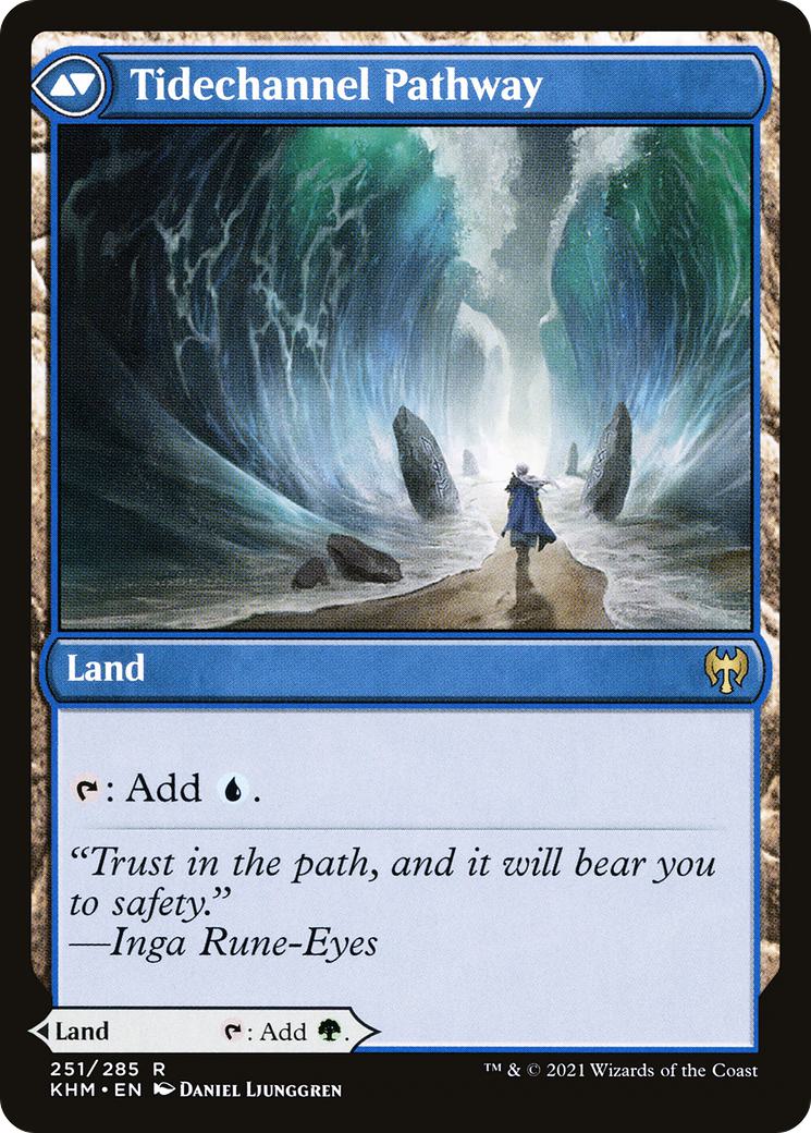 Barkchannel Pathway // Tidechannel Pathway [KHM-251] [The List] [Non-Foil]