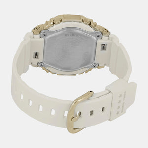 G-Shock Women Quartz White Dial Analog-Digital Resin Watch G1358