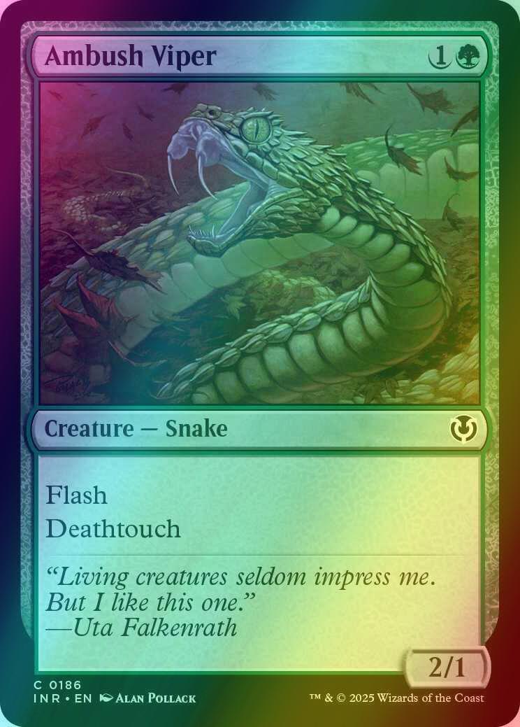 Ambush Viper [186] [Innistrad Remastered] [Foil]