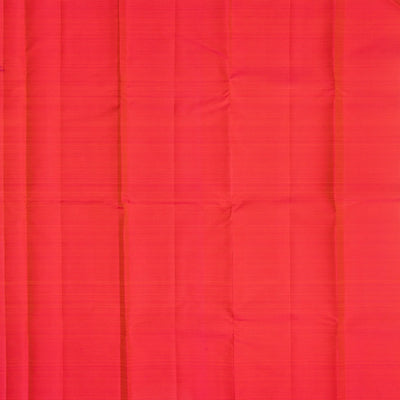 Purple Handloom Kanchipuram Silk Saree With Corner Buttas