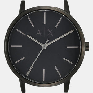 Cayde Men Quartz Black Dial Analog Stainless Steel Watch AX2701