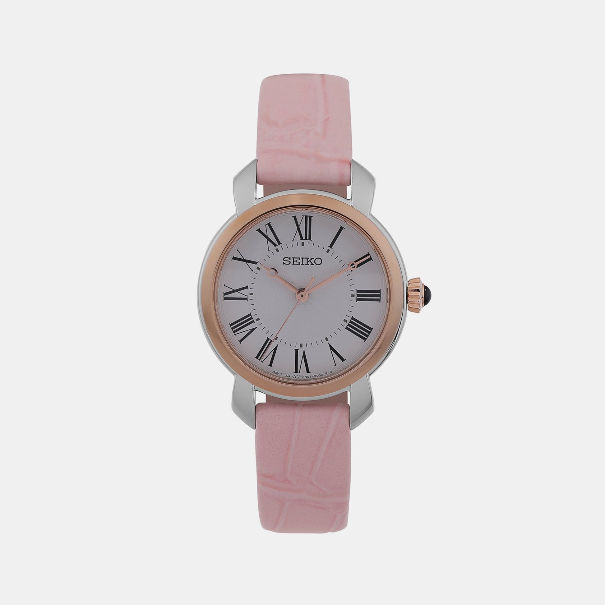 Dress Women Quartz White Dial Analog Leather Watch SUR628P2