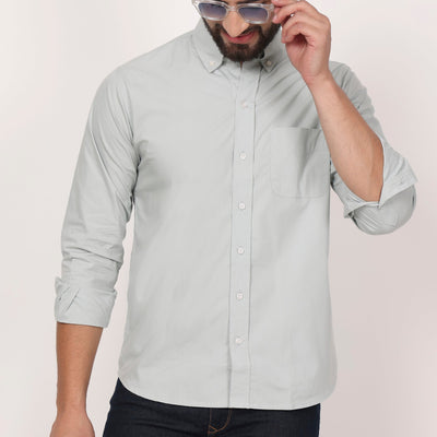 New Pista Down Button Casual Shirt I 100% Cotton Twill