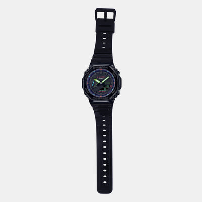 G-Shock Men Quartz Black Dial Analog-Digital Resin Watch G1367