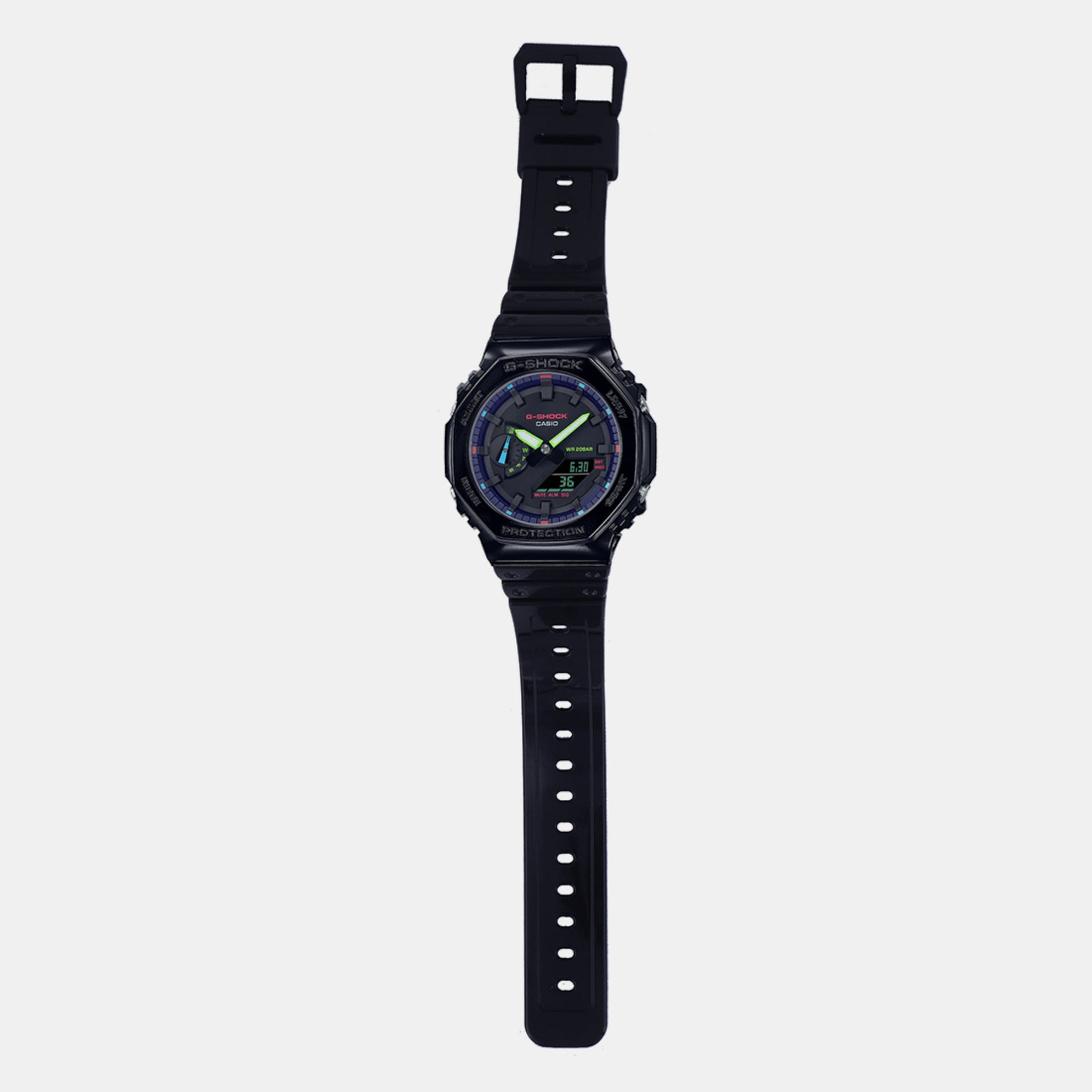 G-Shock Men Quartz Black Dial Analog-Digital Resin Watch G1367