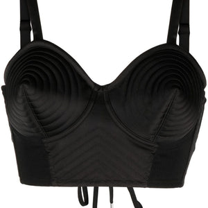 Jean Paul Gaultier Conical corset cropped top