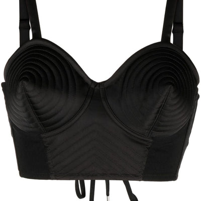 Jean Paul Gaultier Conical corset cropped top