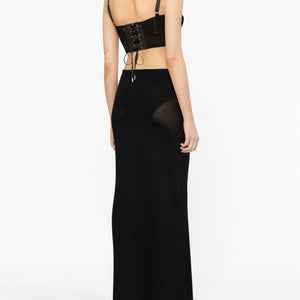 Jean Paul Gaultier Conical corset cropped top