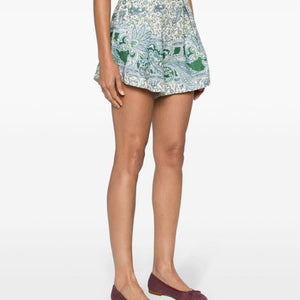 Zimmermann Ottie Tuck Linen Shorts