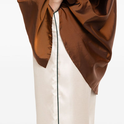 F.R.S . Silk printed trousers