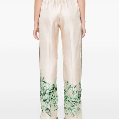 F.R.S . Silk printed trousers