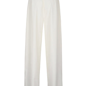 Erika Cavallini Semi-Couture Wool twill Amelia trousers