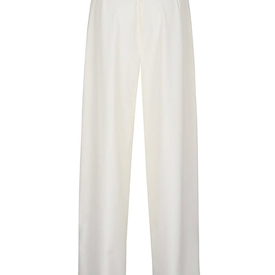 Erika Cavallini Semi-Couture Wool twill Amelia trousers