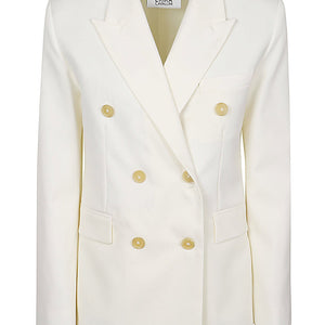 Erika Cavallini Semi-Couture Wool twill Alberta jacket