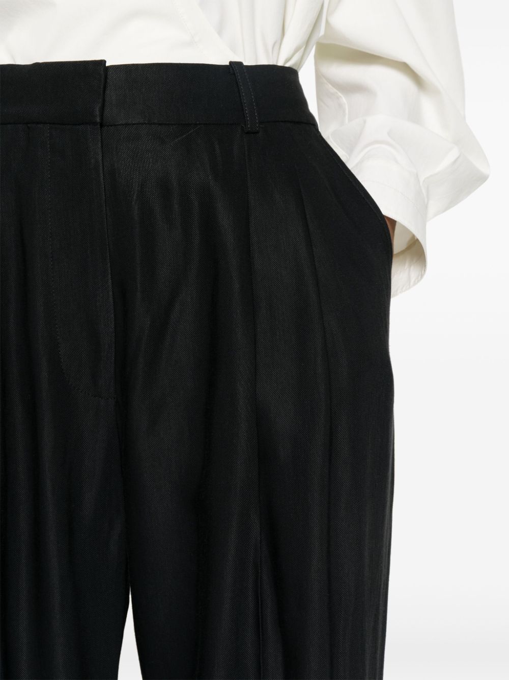 Studio Nicholson Pre Wool wide leg trousers