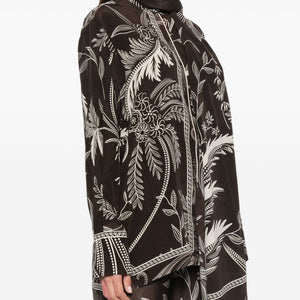 F.R.S . Printed silk shirt