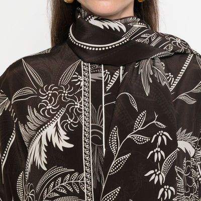 F.R.S . Printed silk shirt