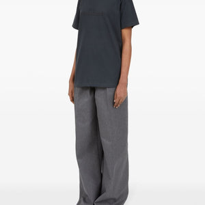 Maison Margiela Logo-embroidered cotton T-shirt