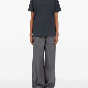 Maison Margiela Logo-embroidered cotton T-shirt