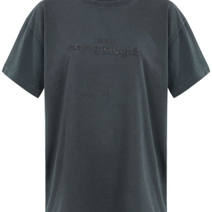 Maison Margiela Logo-embroidered cotton T-shirt