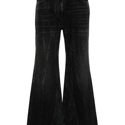 Givenchy Wide-leg denim cotton jeans