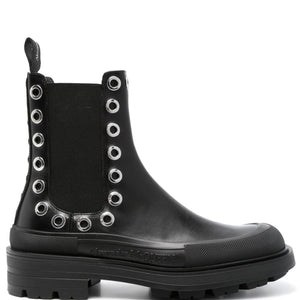 Alexander McQueen Chelsea Boots With Eyelets