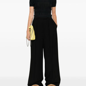 Balenciaga jacquard logo crop top