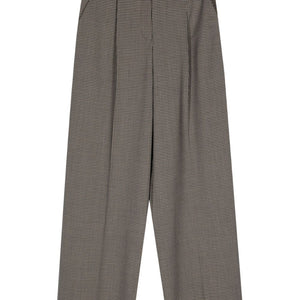 Alysi Wool blend wide-leg trousers