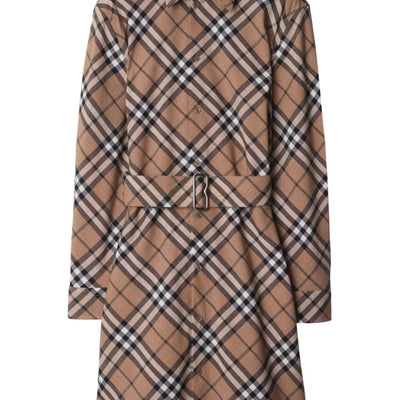 Burberry Checked shirt dress