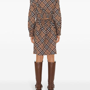 Burberry Checked shirt dress