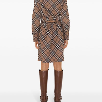 Burberry Checked shirt dress