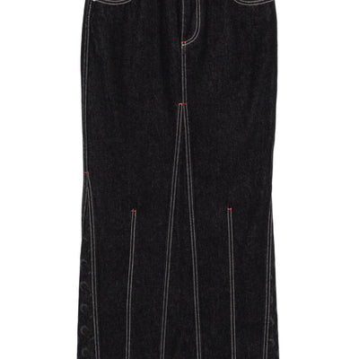 Marine Serre Crescent Moon Long Skirt
