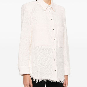 Iro Solaria tweed shirt