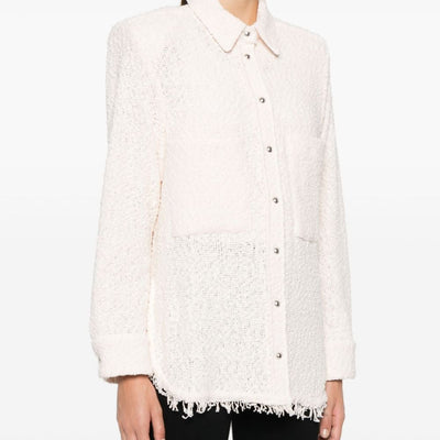 Iro Solaria tweed shirt