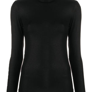 Majestic Lurex high-neck sweater