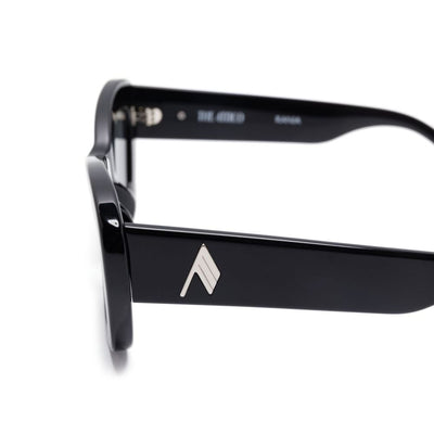 The Attico Black & Silver Sunglasses
