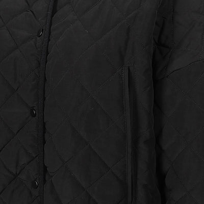 Sandbeige Nylon quilted jacket