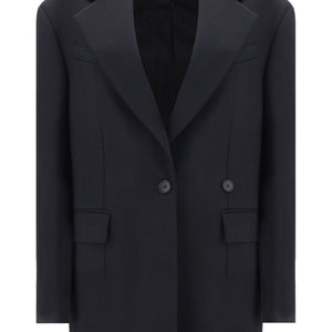 P.A.R.O.S.H. Wool single-breasted blazer jacket