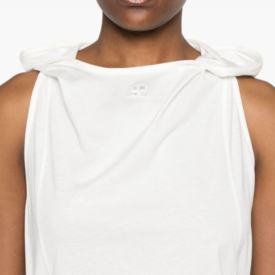 Courreges Hooded tank top