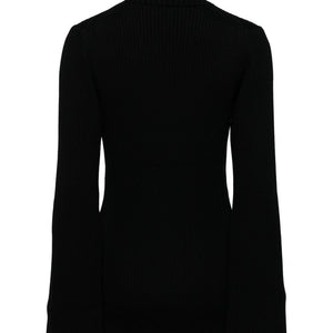 Junya Watanabe Ribbed wool turtle-neck sweater