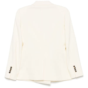 Alberto Biani Wool double-breasted jacket