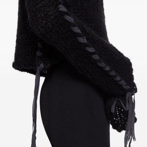 Acne Studios Conscious Criteria page Wool blend crewneck sweater