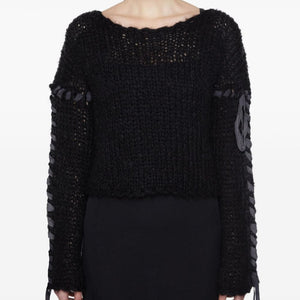Acne Studios Conscious Criteria page Wool blend crewneck sweater