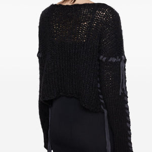Acne Studios Conscious Criteria page Wool blend crewneck sweater