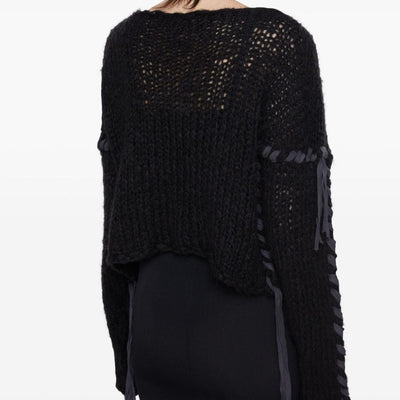 Acne Studios Conscious Criteria page Wool blend crewneck sweater