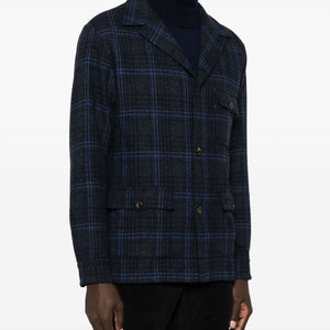 Finamore 1925 Napoli Wool single-breasted jacket