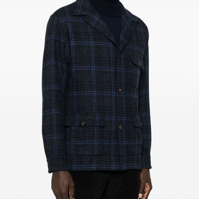Finamore 1925 Napoli Wool single-breasted jacket