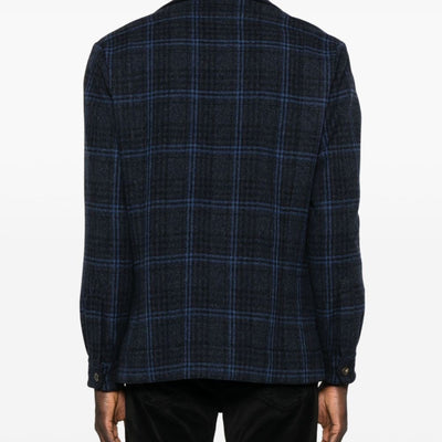 Finamore 1925 Napoli Wool single-breasted jacket